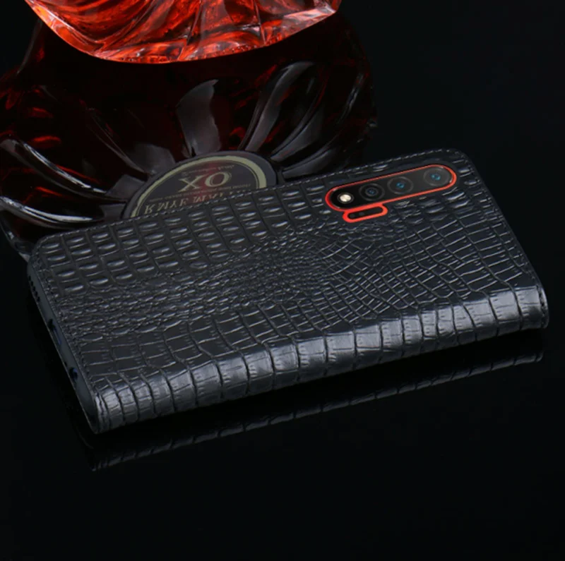 

Genuine Leather Flip Cover Case For Huawei Nova 7 Pro/Huawei Nova 7/Huawei Nova 7 SE Magnetic Phone Case Kickstand Phone Bag