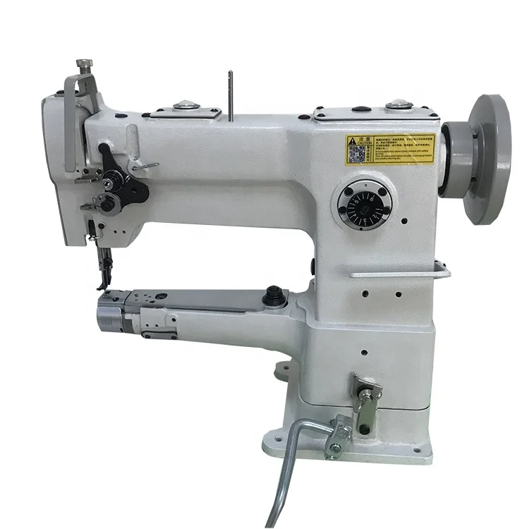 

246-2A Compound feed auto oil cylinder arm walking foot heavy sewing machine