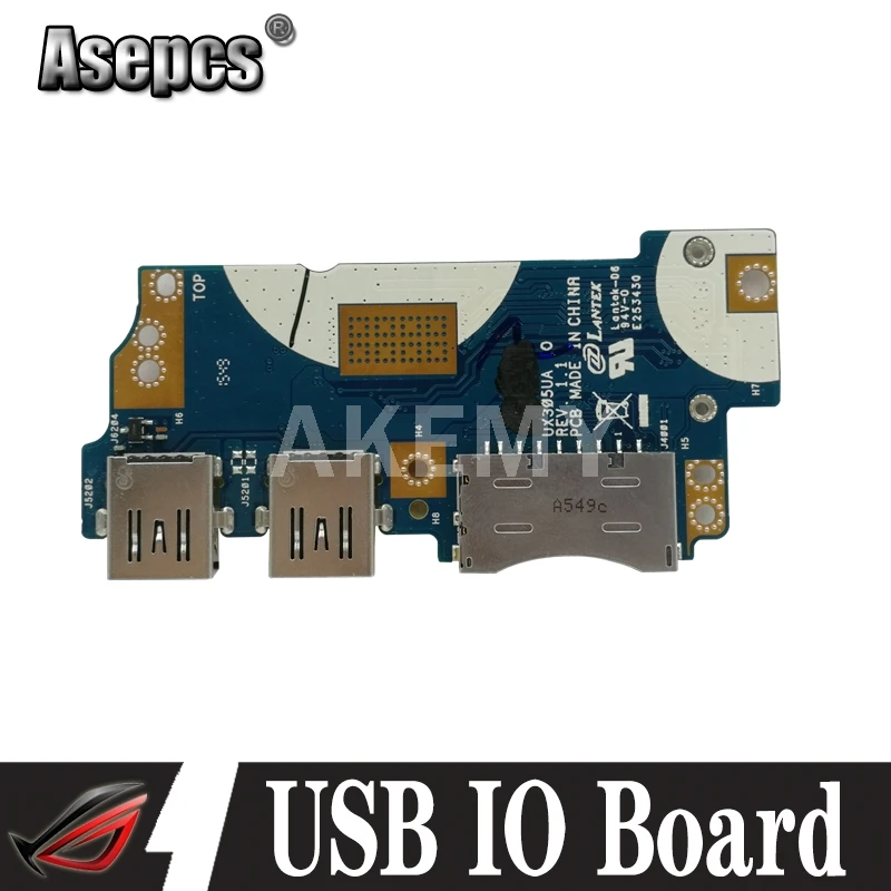 

original For Asus UX305L U305L UX305LA UX305U U305U UX305UA usb sd card reader board