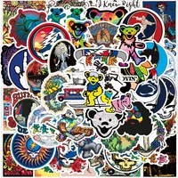 103050pcs rock music grateful dead cool stickers aesthetic diy laptop car luggage phone waterproof classic toy decal sticker