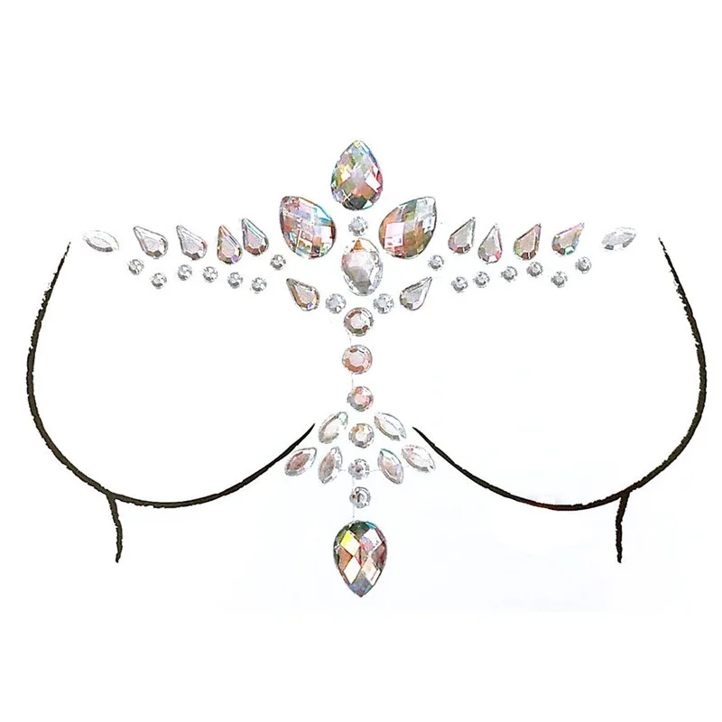 Наклейки на грудь s DIY наклейки для украшений Временные татуировки боди-арт