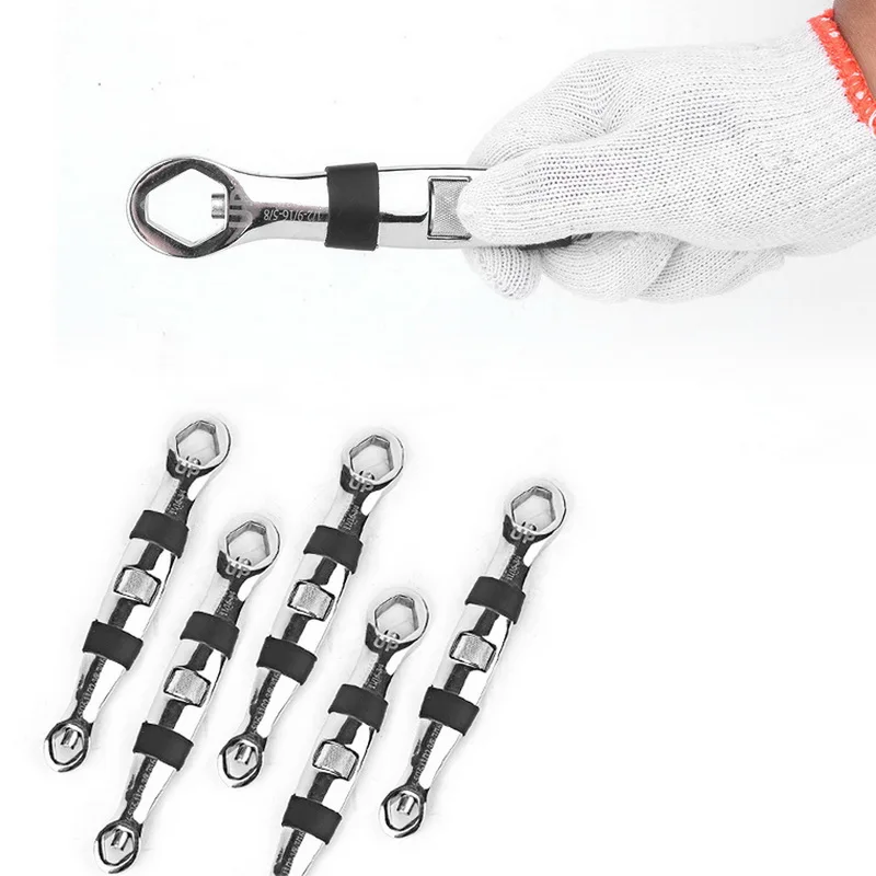 

Hot Sale 23 In 1 Multifunctional Flexible Type Wrench/7-19mm Adjustable Wrench