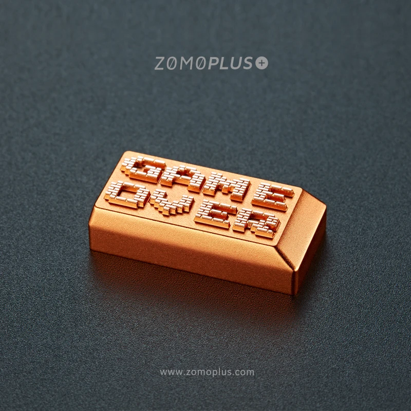 Zomo gameoverer игра над Artisan Keycap CNC Анодированный Алюминиевый совместимый Cherry MX