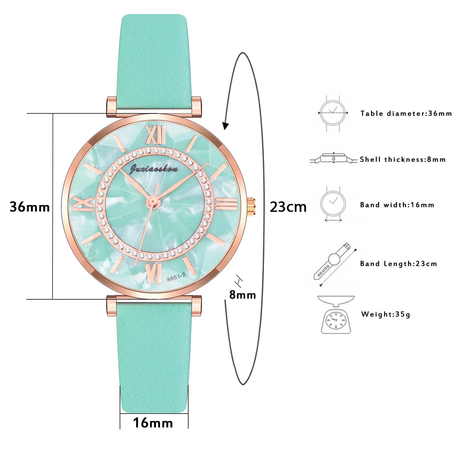 

Women Fashion Watch Clock Stainless Steel Casual Dress Wrist Crystal Jewelry Vetement Fille Ropa nia Meisjes