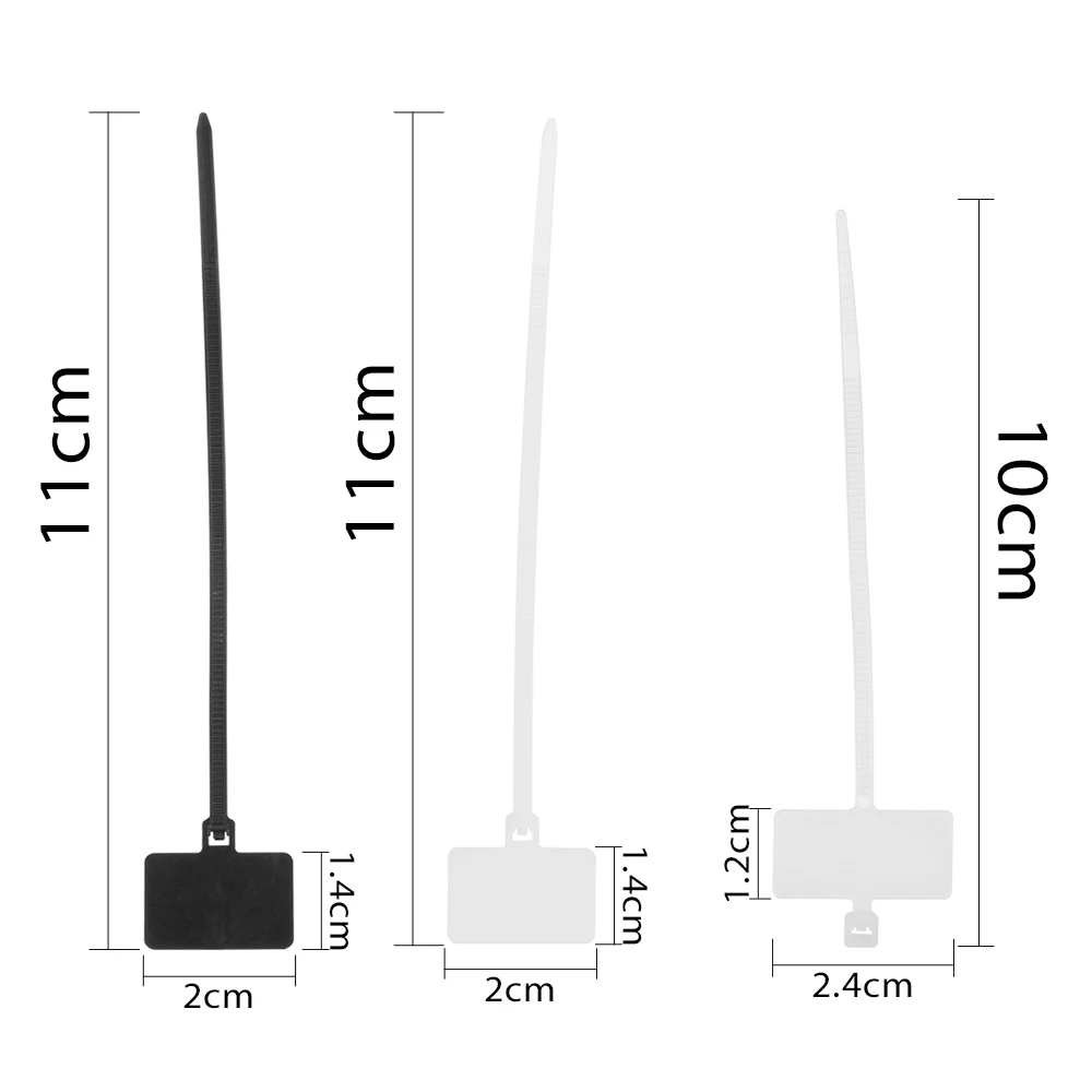 100 шт самоблокирующийся нейлоновый сетевой кабель на молнии стяжки для записи