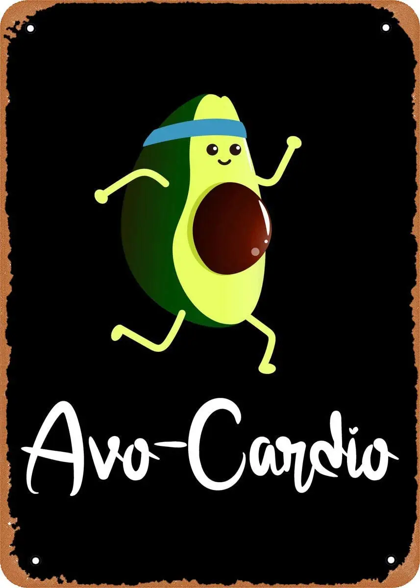 

EICOCO avoкаро авокадо 8x12 20x30 см Ретро металлический жестяной винтажный настенный знак