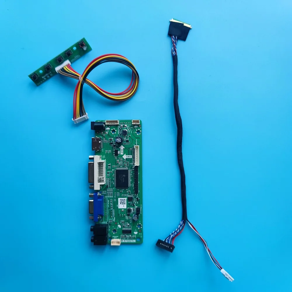 DVI VGA LED набор для платы ЖК-контроллер diy 12 1 &quotΦ/A01/A00/B00/HSD121PHW1-A03 1366*768 панель экрана