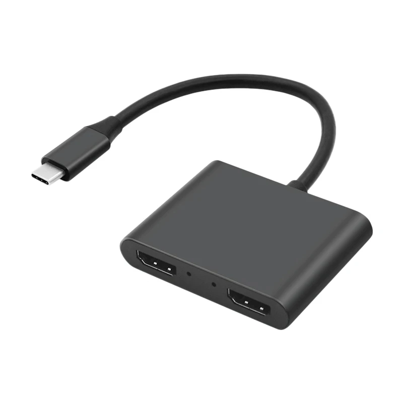 

Docking Station, Type-C to Dual Hdmi/USB3.0/Pd Four-In-One Display Converter for Pc, Monitor