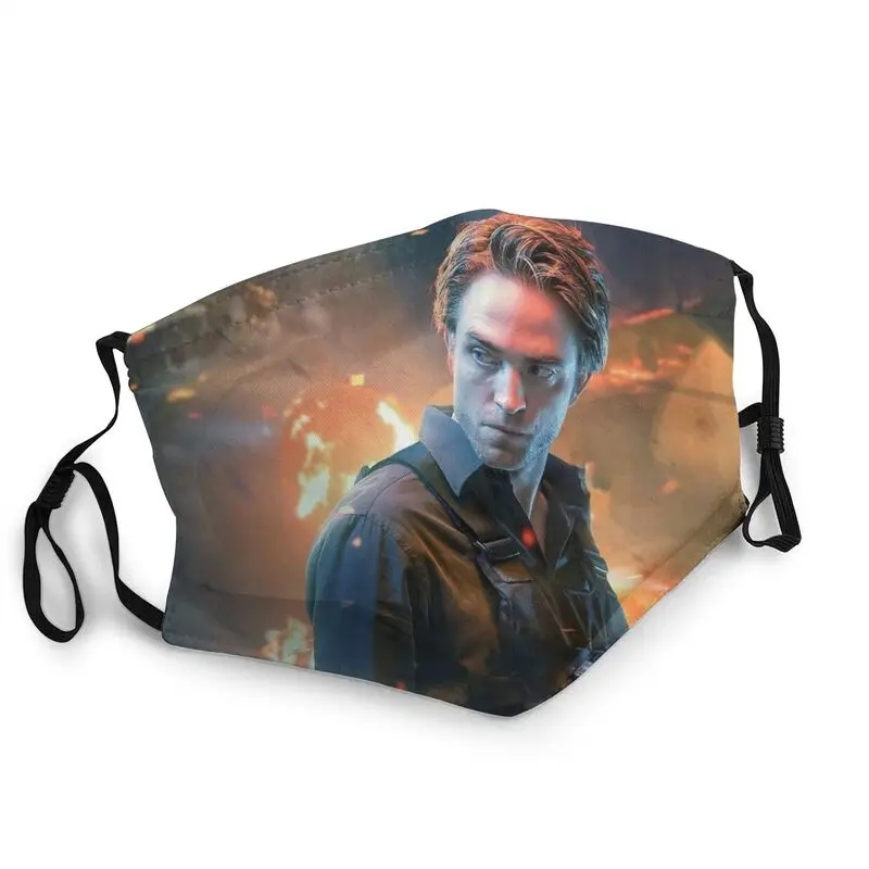 

Маска для лица Роберт Паттинсон для взрослых, противотуманная маска для защиты рта, Одноразовый Респиратор Приглушает звук