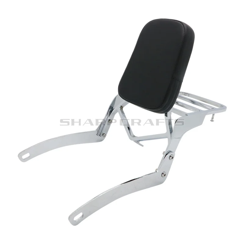 Спинка для пассажирского мотоцикла Сисси бар с задним багажником поддерживающая