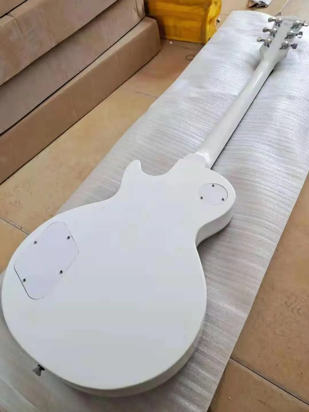 

Guitarra Elctrica Kill Switch, 24 trastes, Blanco alpino, fotos reales, nuevo estilo
