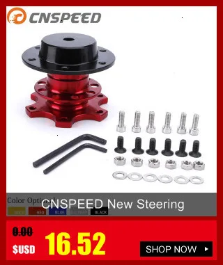 CNSPEED Neo хром 350 мм 14 дюймов Руль ABS руль