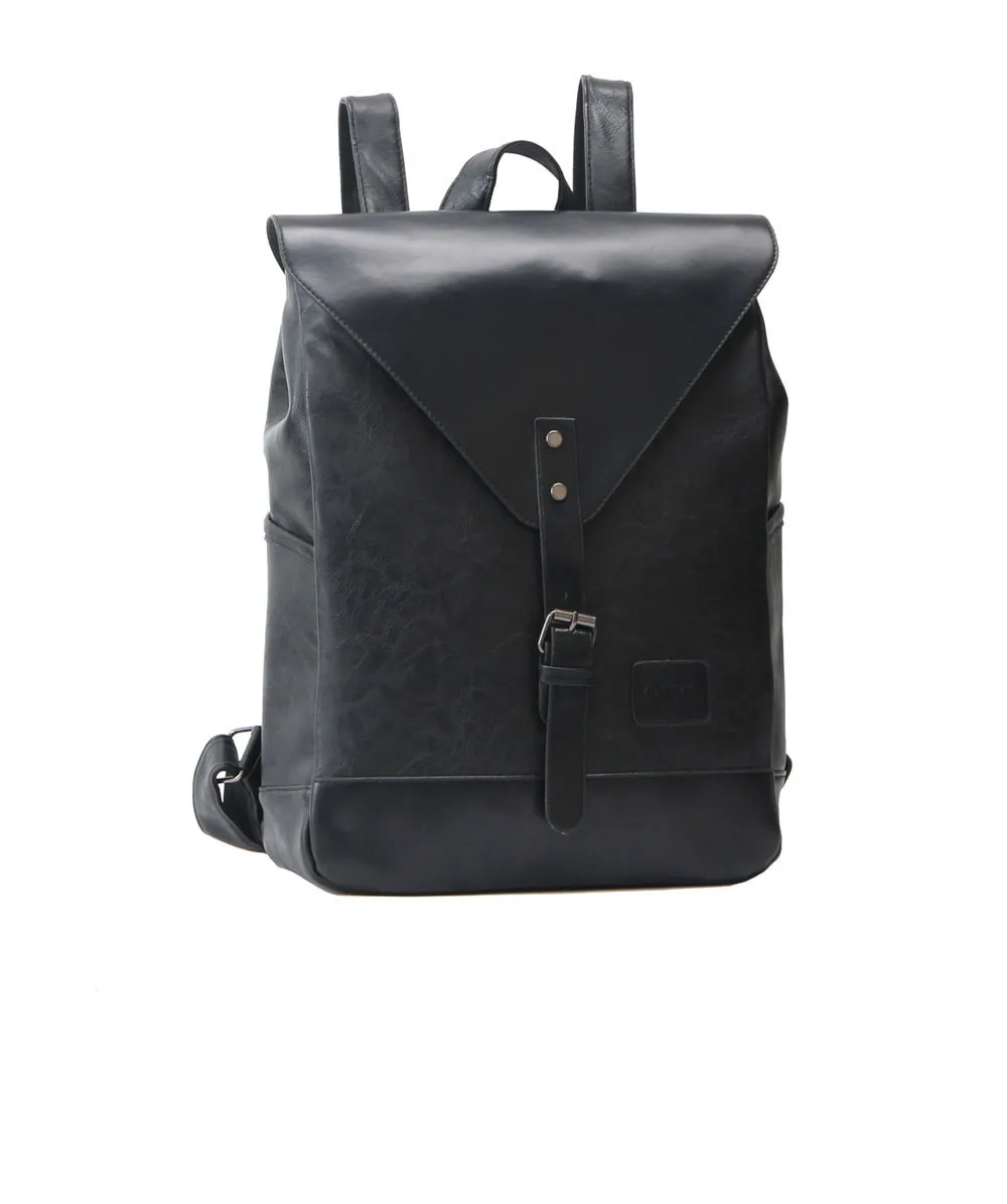 Мужской рюкзак в студенческом стиле сумка из искусственной кожи