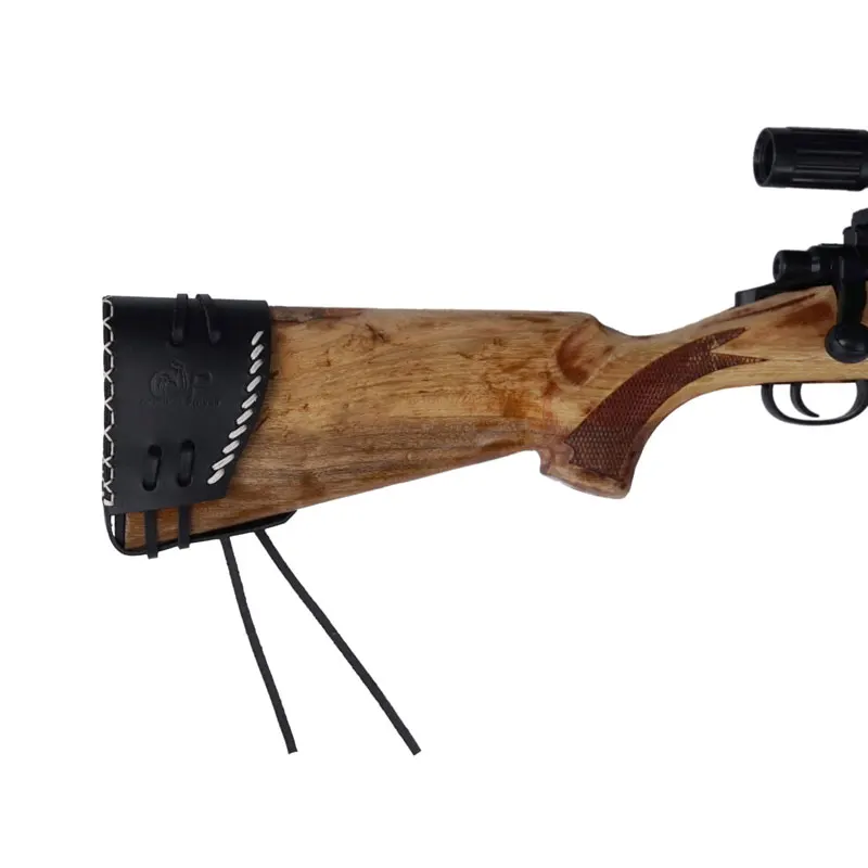 Охотничий винтовочный приклад для дробовика регулируемый кожаный наплечный
