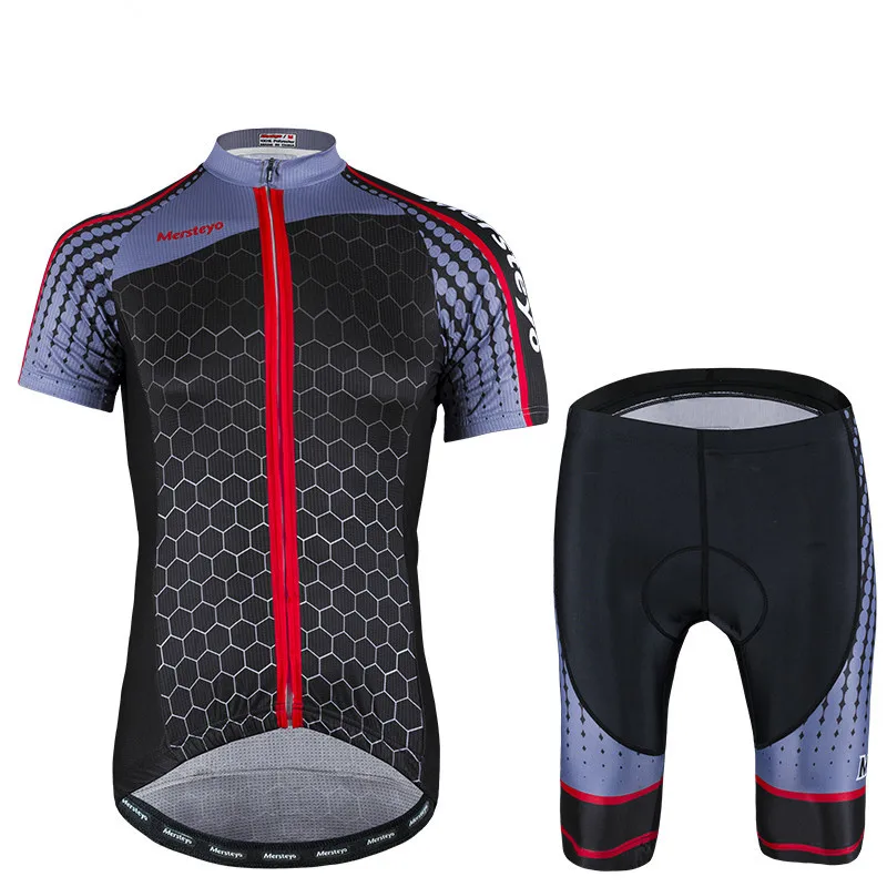 

New Bicycle Team Short Sleeve Maillot Ciclismo Men's Cycling Jersey Summer Breathable Cycling Clothing Sets Cycling Kit Mens