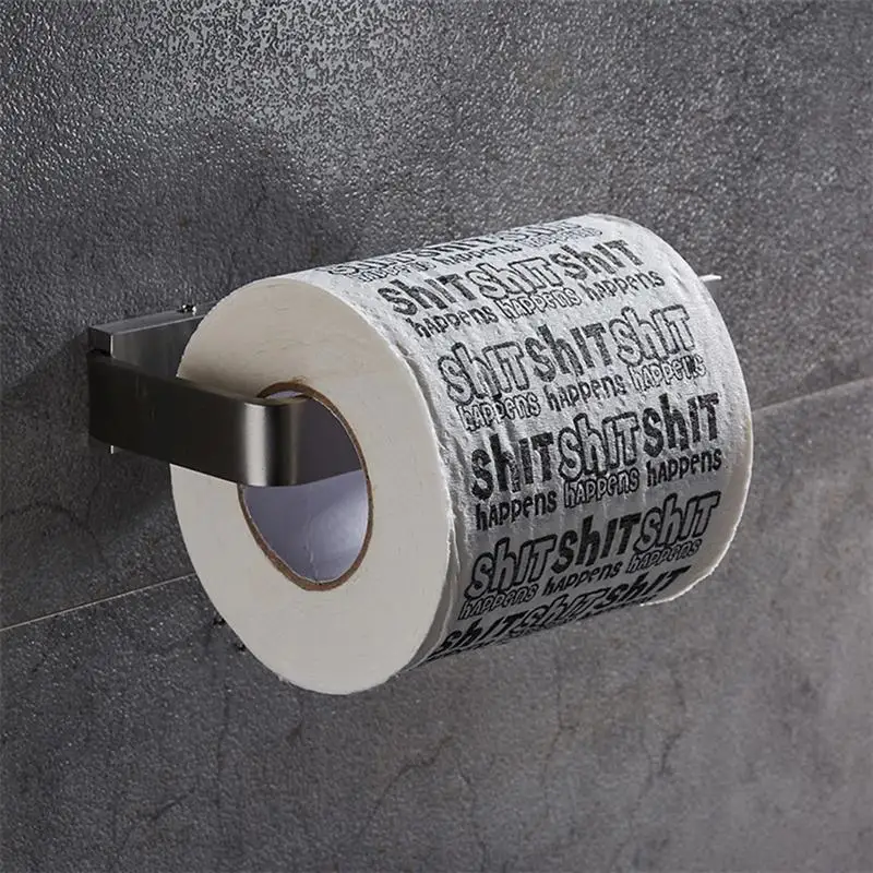 Настенный держатель для бумаги из нержавеющей стали салфеток рулон туалетной