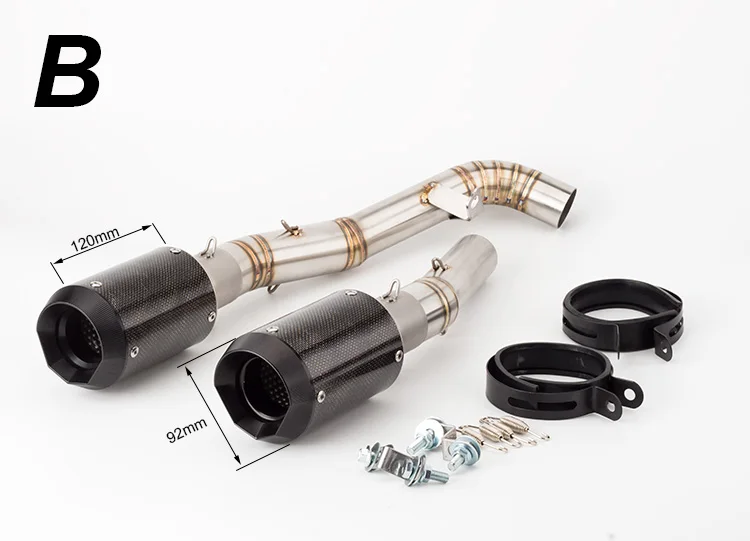 Модифицированный глушитель для мотоцикла Z1000 выхлопная труба 2007 2008 2009