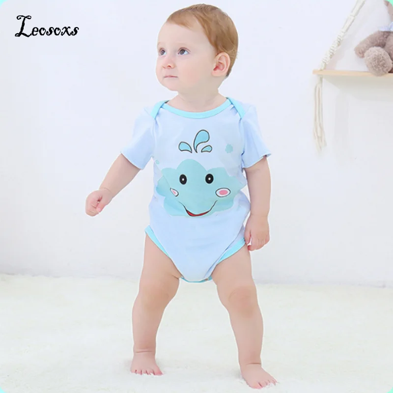 2020 высококачественный хлопковый детский комбинезон детская одежда с коротким