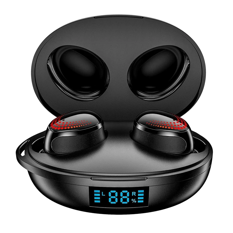 K1 TWS Bluetooth гарнитура Smart Press Control с цифровым дисплеем HD стерео Спортивная