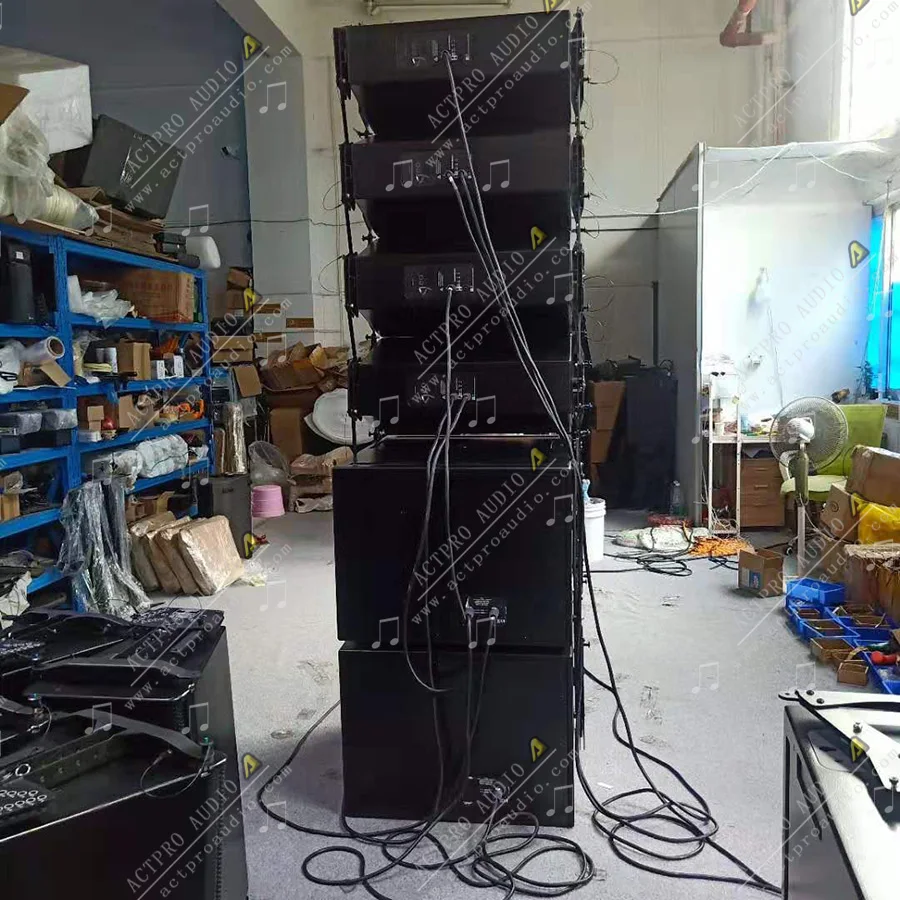 Профессиональный Сценический Линейный громкоговоритель один 12 дюймовый