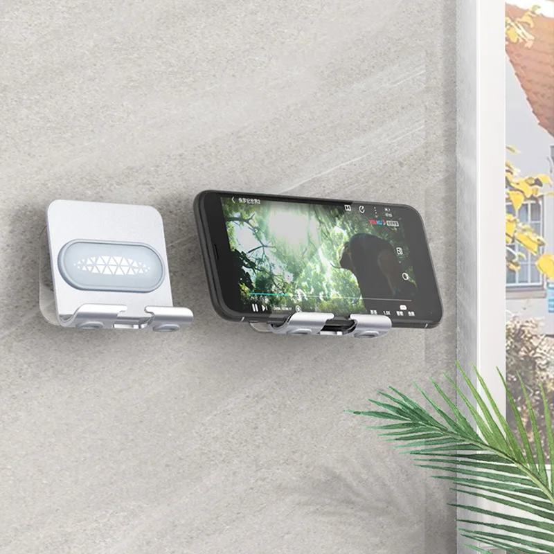 universal mobile phone tablet bracket holder support stand for bathroom toilet wall mobile phone holders for iphone samsung free global shipping