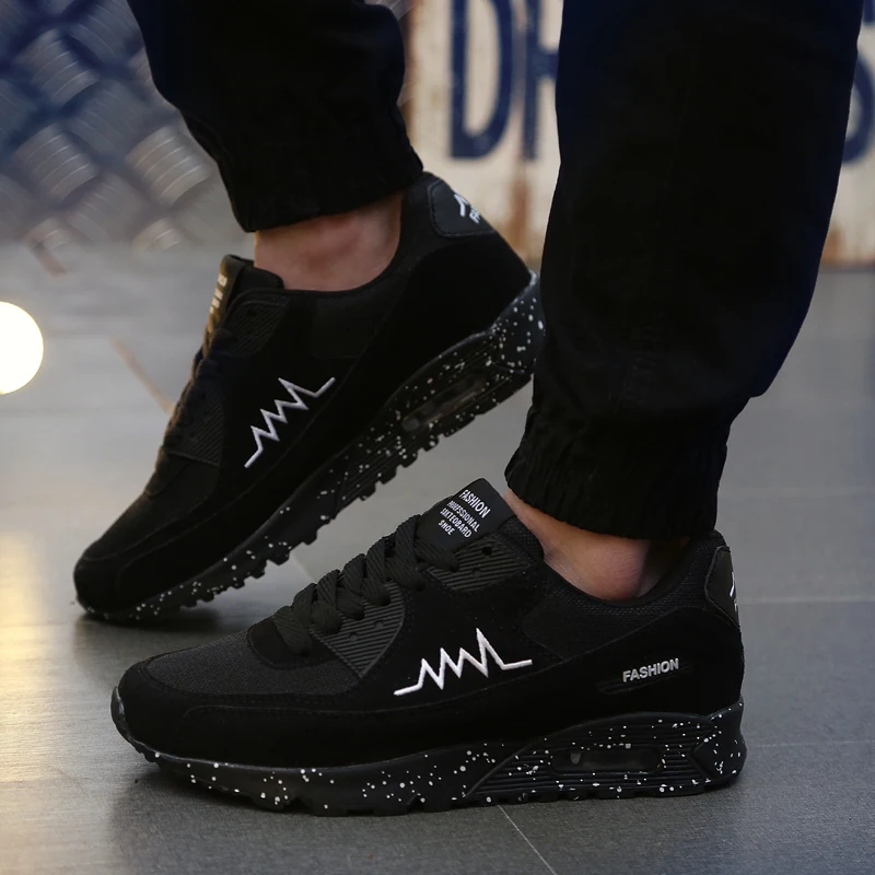 Couple Running Shoes Mens Womens LightWeight Breathable Shoes Air Cushion Sneakers Comfortable Sports Casual Shoes