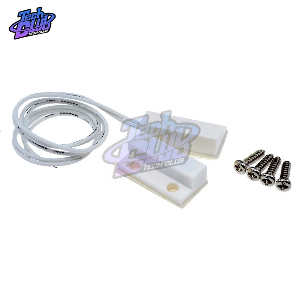 1 пара/лот проводной датчик двери окна магнитный выключатель детектор домашней