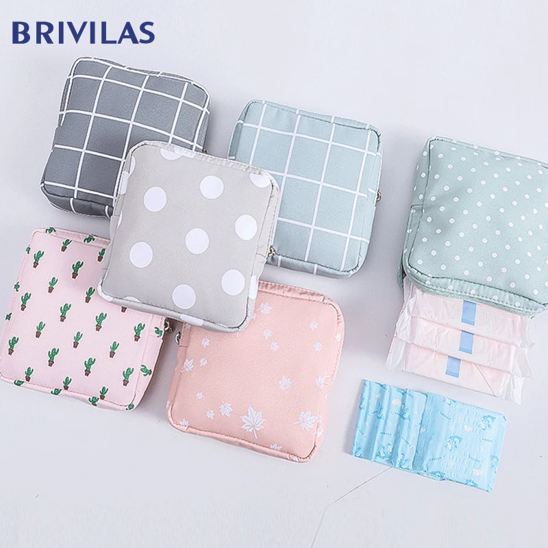 Brivilas women small cosmetic bag set zipper girls mini makeup lipstick bags travel earphone coin napkin organizer pouch | Багаж и сумки