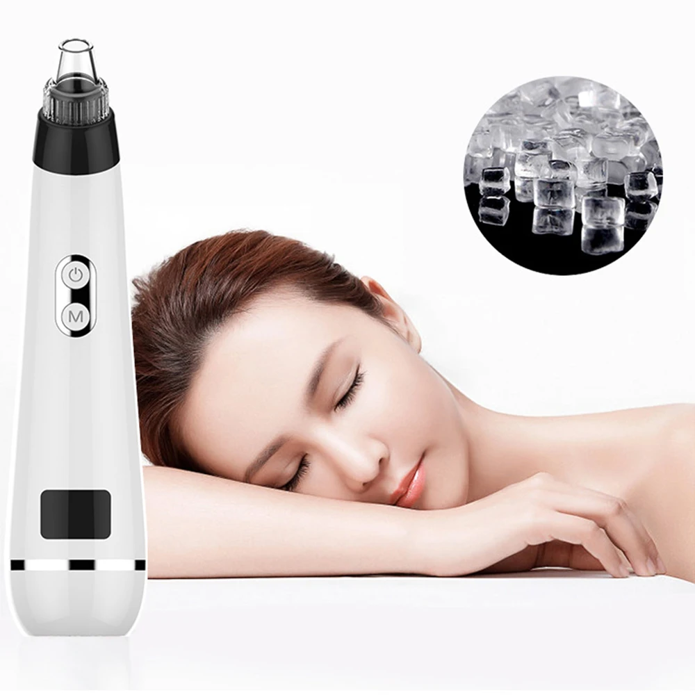 

Blackhead Remover Vacuum Cleaner Black Dot Nose Face Pore Deep Cleansing Skin Care Tools Acne Pimple Black Point Vacuum Suction