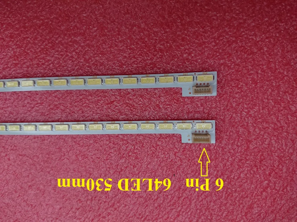 Новая Светодиодная лента 2 шт./лот 64LED 530 мм для LG Innotek 42 дюйма 7030PKG 64EA 74.42t23. 001 AUO TOSIBIA