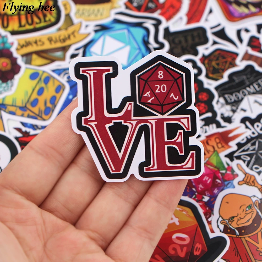 Flyingbee 39 шт классные забавные водонепроницаемые наклейки детские игрушки для DIY