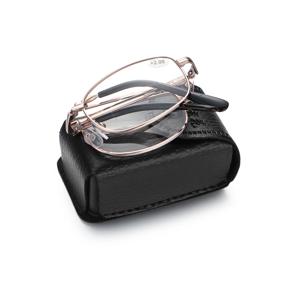 Портативные складные очки для чтения мужчин и женщин прогрессивные