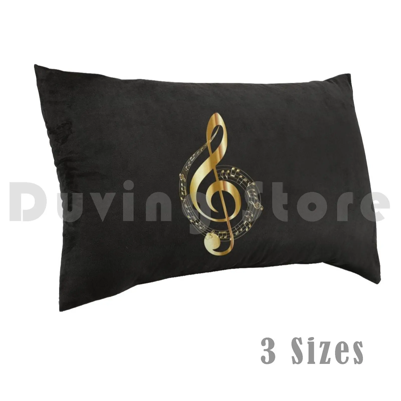 

Clef Pillow Case DIY 40x60 1495 Music Clef Musical Classical Treble Musician Bass Band Piano Classic Guitar