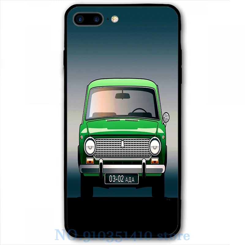 Michaels кошелек Зеленый LADA 1200 S VAZ 2101 Чехол для мобильного телефона iPhone 12 Pro 11 X XR XS Max 8 7