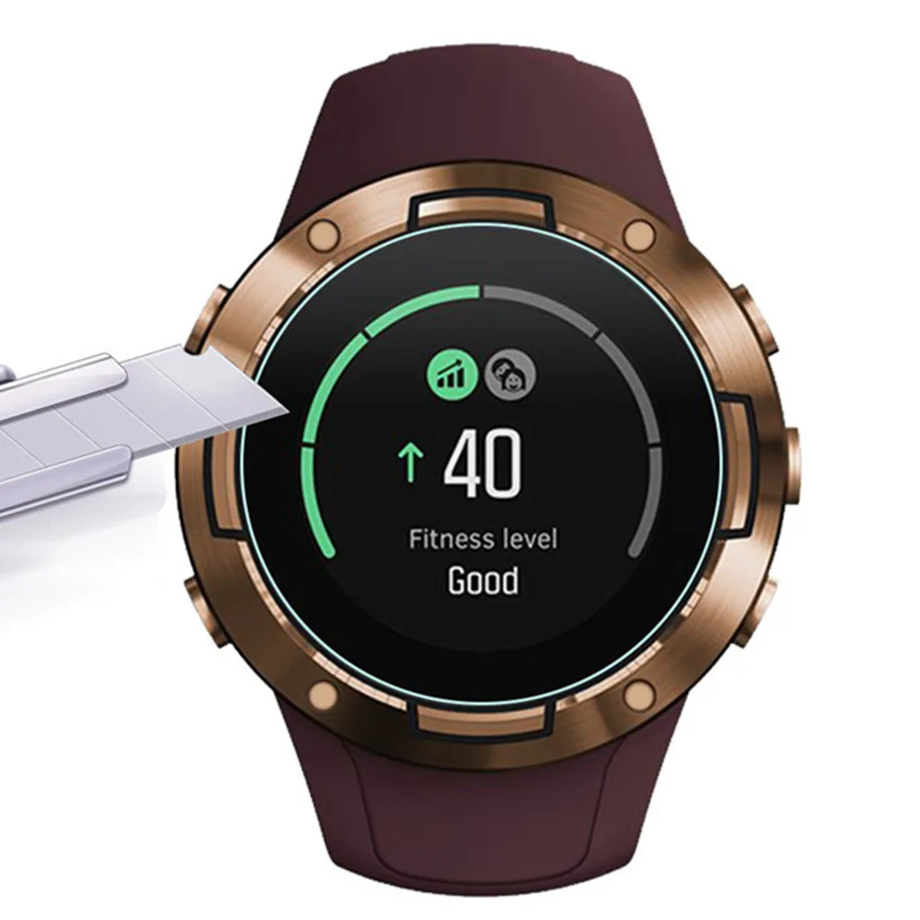 Ouhaobin 3 шт. закаленное стекло для SUUNTO 5 Смарт-часы прозрачная пленка защитная