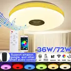 RGB-светильник потолочный, 110 В, 36 Вт, 220 В, 72 Вт, Wi-Fi, с bluetooth, с регулируемой яркостью