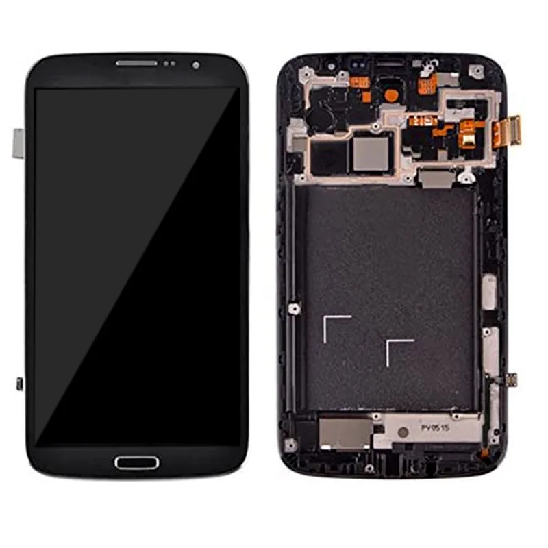 Замена ЖК-дисплея для Samsung Galaxy Mega 6 3 I527 I9200 I9205 передняя стеклянная линза сенсорный