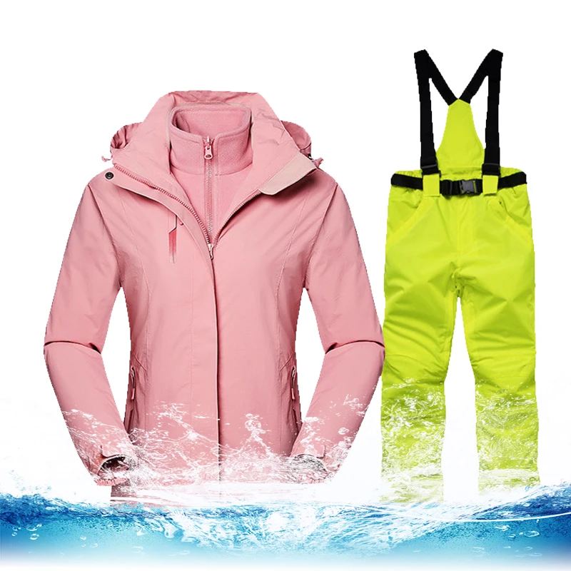 CCIVIVFREE женский лыжный костюм зимние ветрозащитные водонепроницаемые