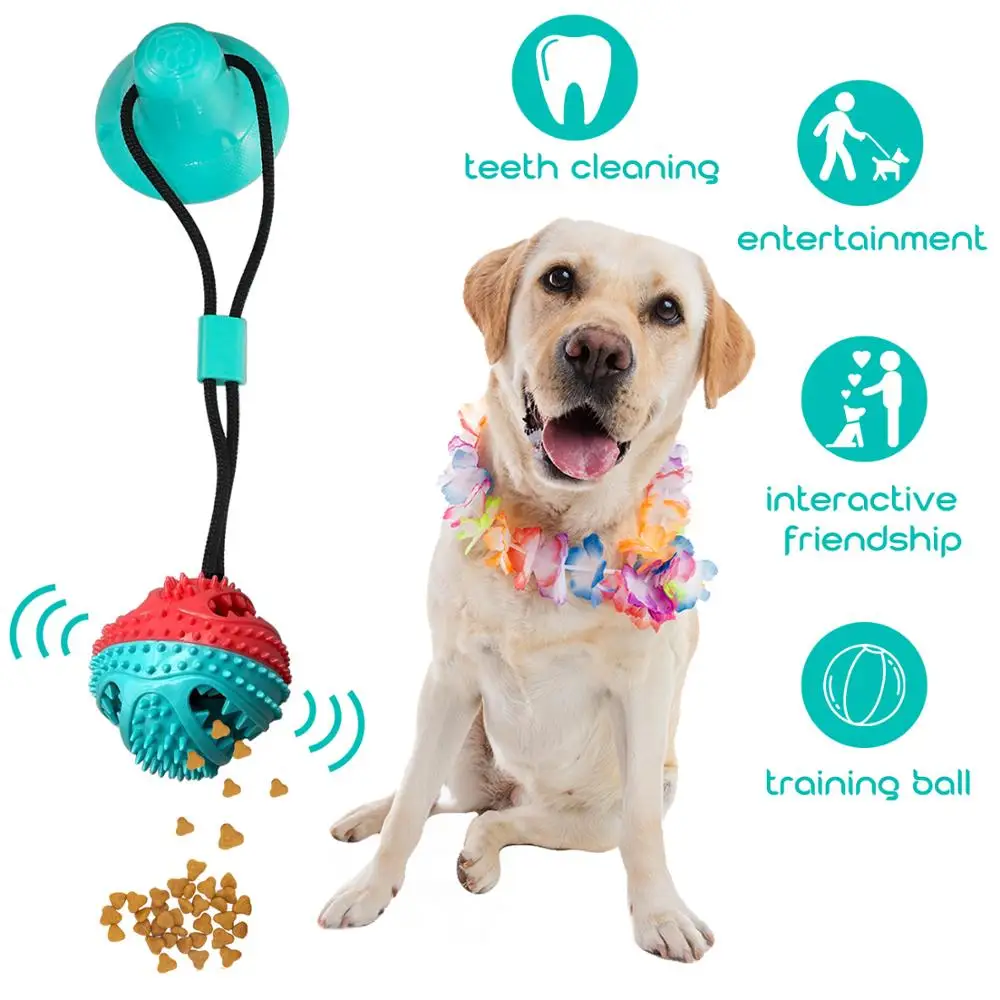 

Dog Chew Toys for Aggressive Chewers, Puppy Dog Training Treats Teething Rope Toys for Boredom, Dog Puzzle Treat Food Dispensing