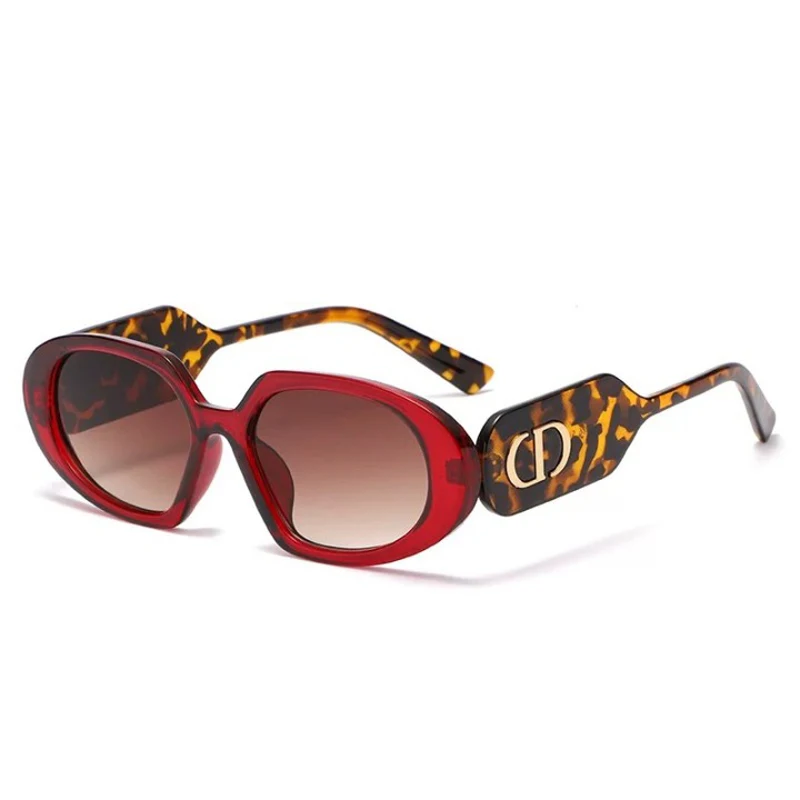 

New fashion small frame special-shaped frame ladies sunglasses travel leisure decoration frame luxury brand glasses UV400