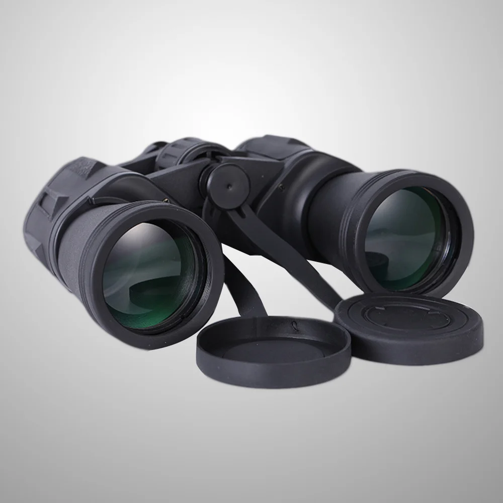

20x50 Black Binoculars Telescope Low Light Night Vision Outdoor Portable Binocular High Power Telescope for