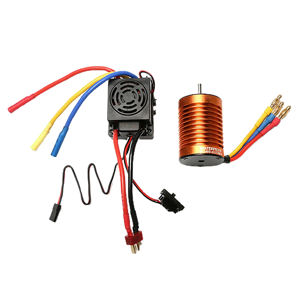 

Metal 3650 Brushless Motor 60A ESC Controller for Wltoys RC Parts Kit