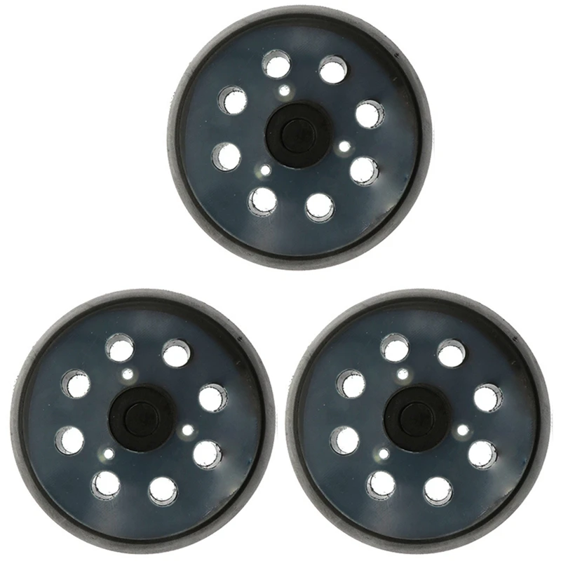 

3 шт. 5 дюймов 125 мм липучка шлифовальная бумага 8 отверстий песочные колодки шлифовальный диск абразивы для Makita BO5021K шлифовальный станок BO5010