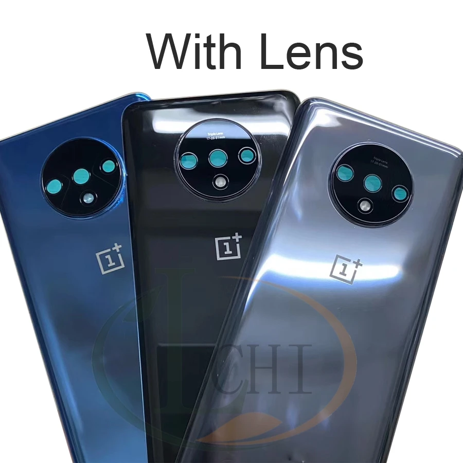 

NEW For OnePlus 7T Back Battery Cover Door Rear Glass For Oneplus 7T Pro Battery Cover 1+7T Housing Case with Lens