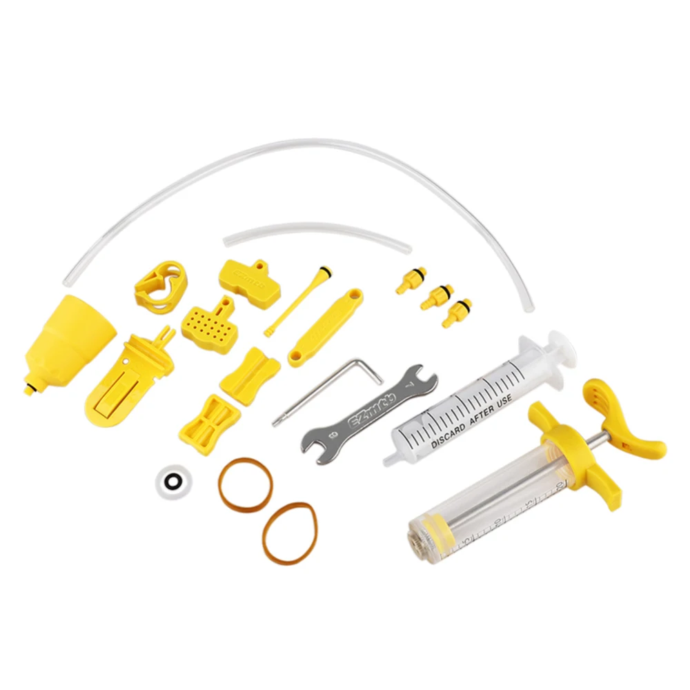 Bicycle Hydraulic Disc Brake Mineral Oil Bleed Kit for SHIMANO Series and TEKTRO MTB Bike Repair Tools | Спорт и развлечения