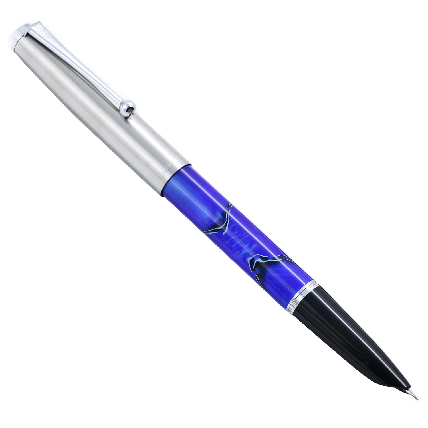 Высокое качество Jinhao 51A акриловая авторучка 0,38 мм дополнительный тонкий наконечник органические стеклянные чернила ручка Подарочная коробка набор