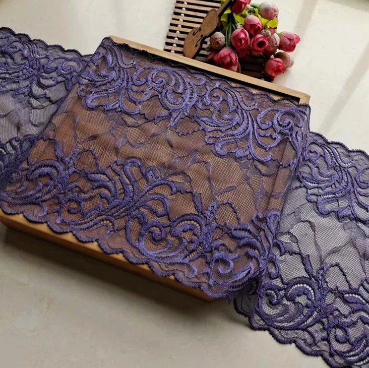 1 метр эластичная кружевная отделка сделай сам Аксессуары для одежды платье