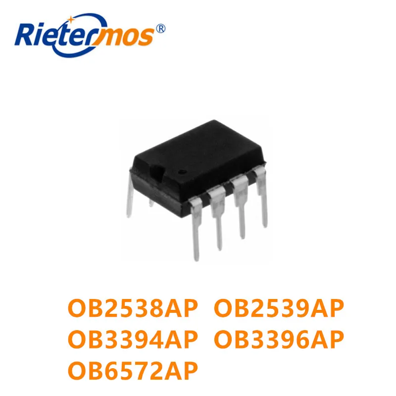 50PCS OB2538AP OB2539AP OB3394AP OB3396AP OB6572AP DIP8 ORIGINAL |