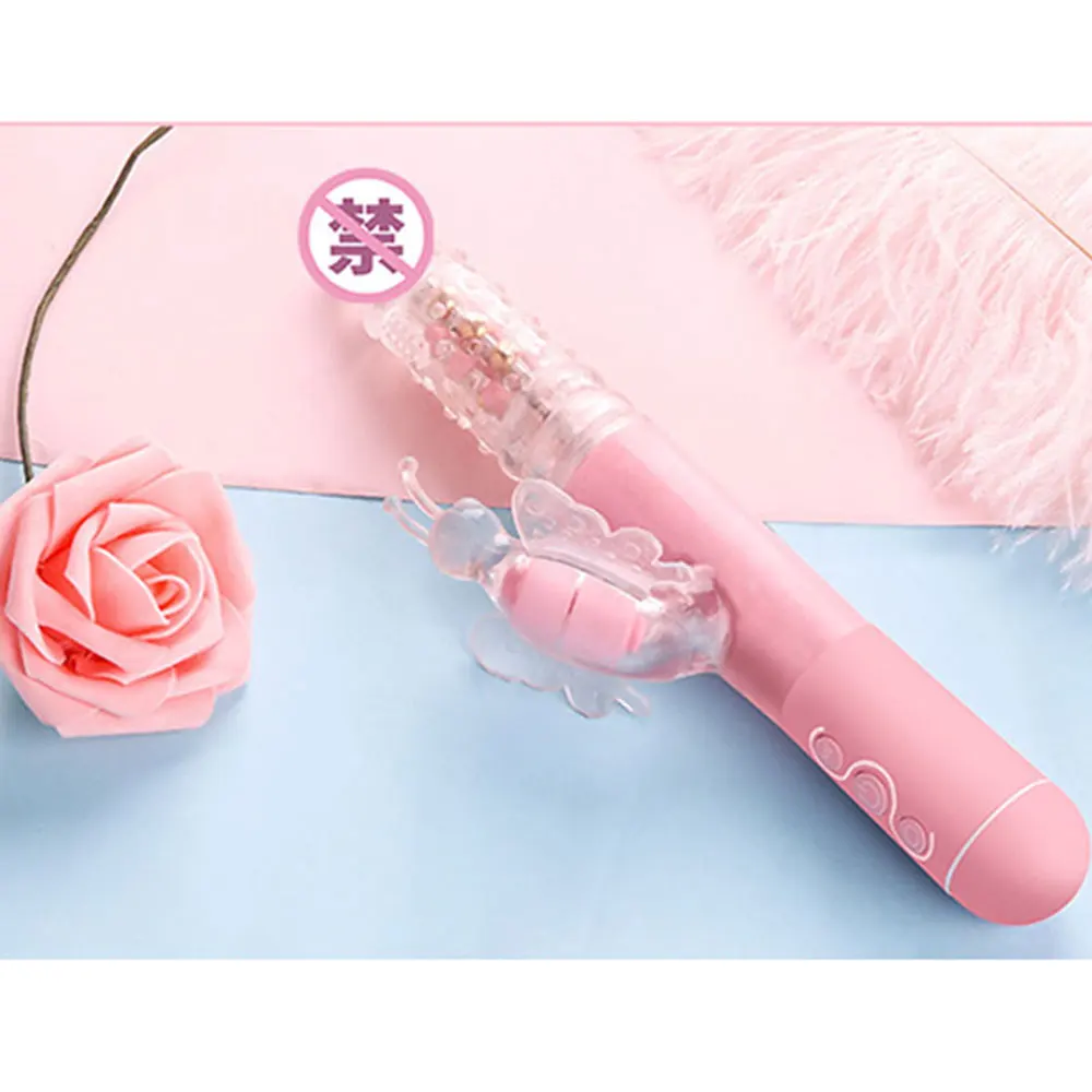 Заряжаемый вибратор для женщин фаллоимитатор бабочка двойная вибрация