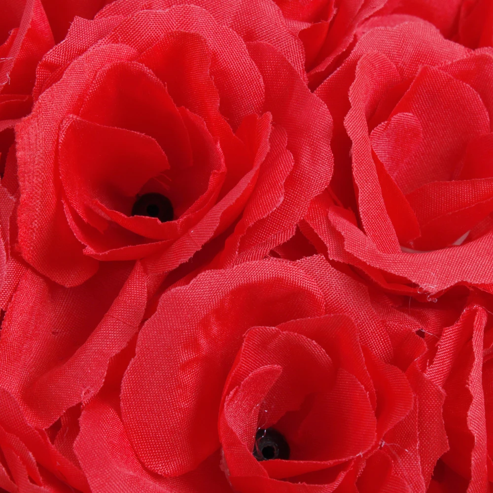 

5Pcs 25CM Flower Balls Wedding Decoration Red